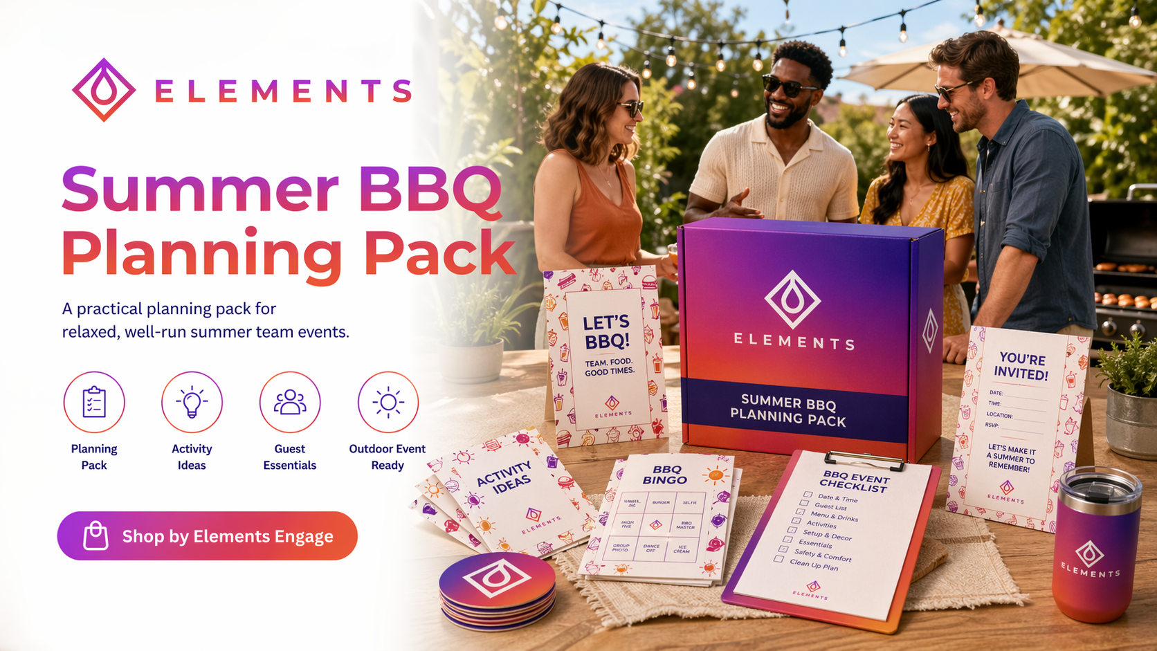 Summer BBQ Planning In-A-Box